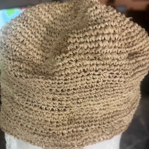 Crude Natural Raffia traditional handmade 2 sided Men African Toghu cap . - Picture 6 of 12